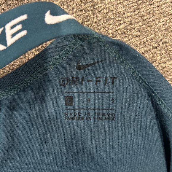 Ladie size large, Nike Teal Racerback Dri Fit Tank Top - Picture 3 of 3